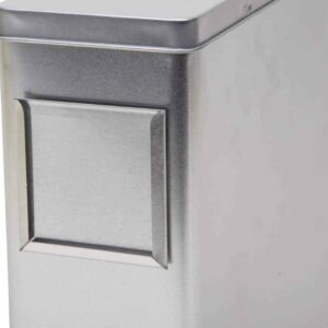 200 x CSD746 Plain silver small frame 64x64x2mm (£0.38 Per Tin)